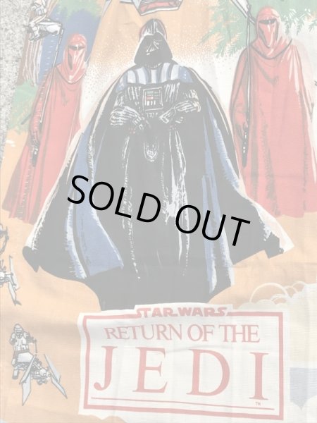 スターウォーズのエピソード6ジェダイの帰還の80年代ビンテージカーテン