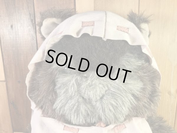 スターウォーズのイウォークの80年代ビンテージぬいぐるみ