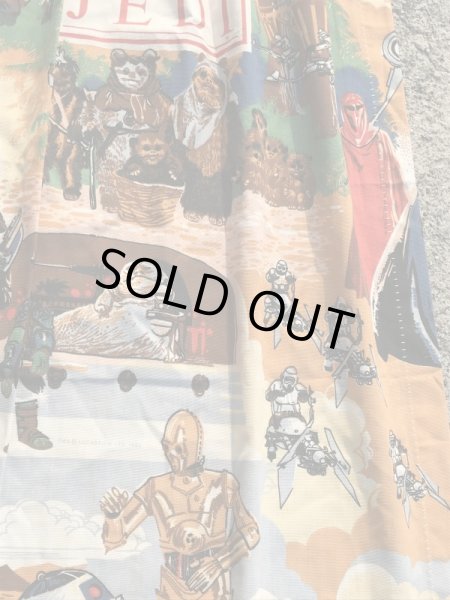 スターウォーズのリターンオブジェダイの80’sヴィンテージカーテンセット