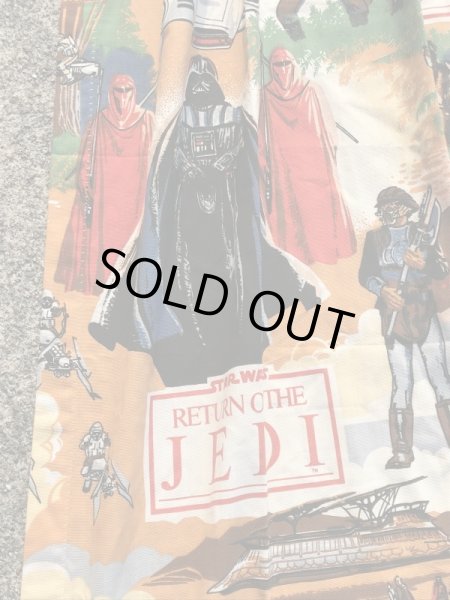 スターウォーズのエピソード6ジェダイの帰還の80年代ビンテージカーテン