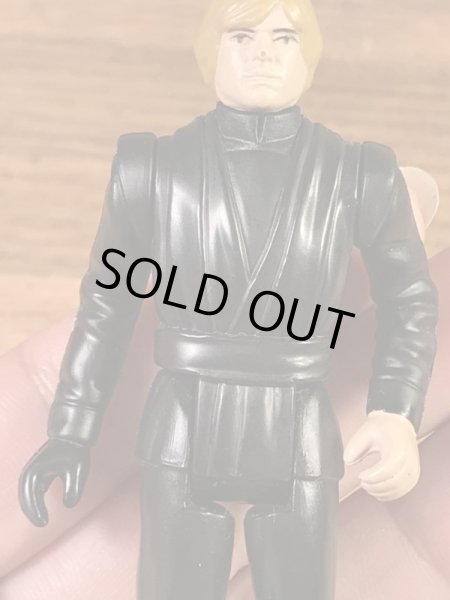 スターウォーズのルークスカイウォーカーの80年代ビンテージアクションフィギュア