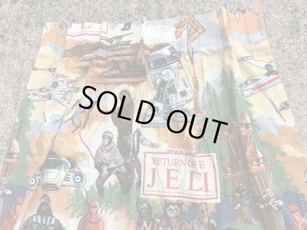 スターウォーズのリターンオブジェダイの80’sヴィンテージカーテンセット