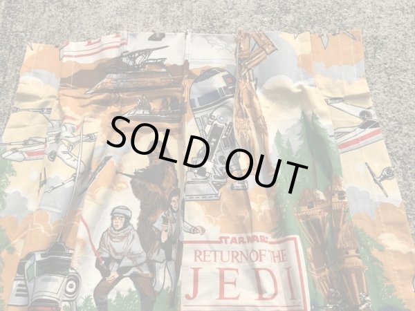 スターウォーズのリターンオブジェダイの80’sヴィンテージカーテンセット