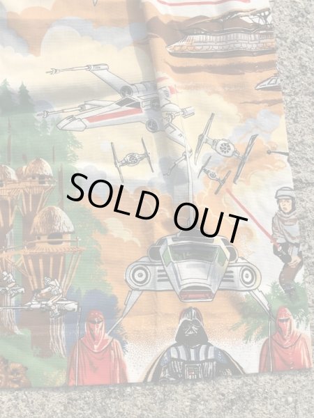 スターウォーズのリターンオブジェダイの80’sヴィンテージカーテンセット