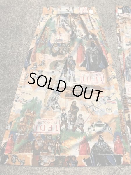 スターウォーズのリターンオブジェダイの80’sヴィンテージカーテンセット