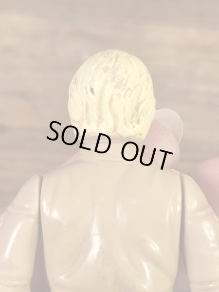 スターウォーズのルークスカイウォーカーの80年代ビンテージアクションフィギュア