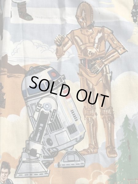 スターウォーズのエピソード6ジェダイの帰還の80年代ビンテージカーテン