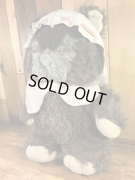 オールドケナーのスターウォーズ“イウォーク”の80’sヴィンテージプラッシュドール