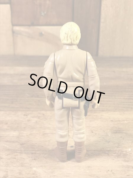 スターウォーズのルークスカイウォーカーの80年代ビンテージアクションフィギュア