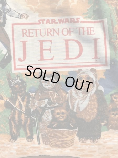 スターウォーズのエピソード6ジェダイの帰還の80年代ビンテージカーテン