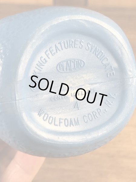 青色のポパイの60’sヴィンテージソーキーボトル