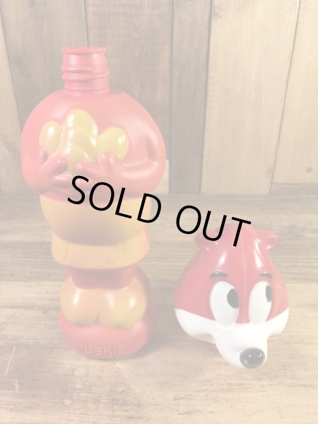 わんわん保安官のマスキーの60年代ビンテージシャンプーボトル