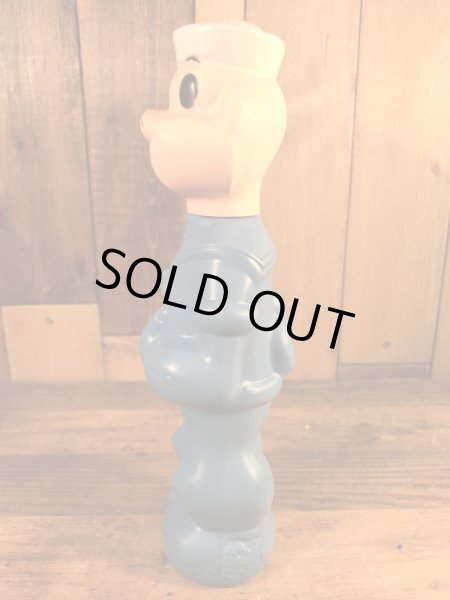 青色のポパイの60’sヴィンテージソーキーボトル