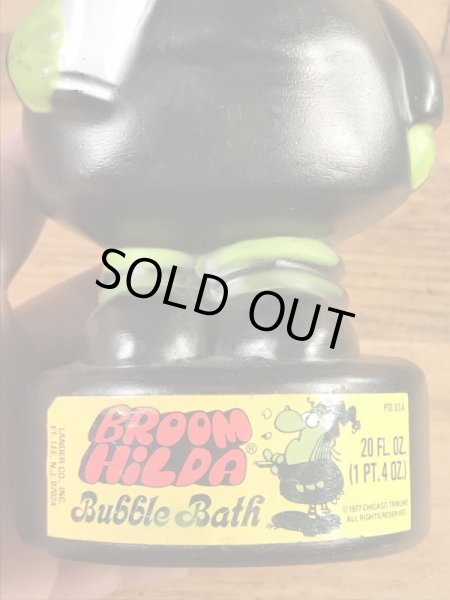 Broom Hildaの魔女の70’sヴィンテージバブルバスボトル