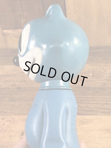 フィリックスの青色の60年代ビンテージシャンプーボトル