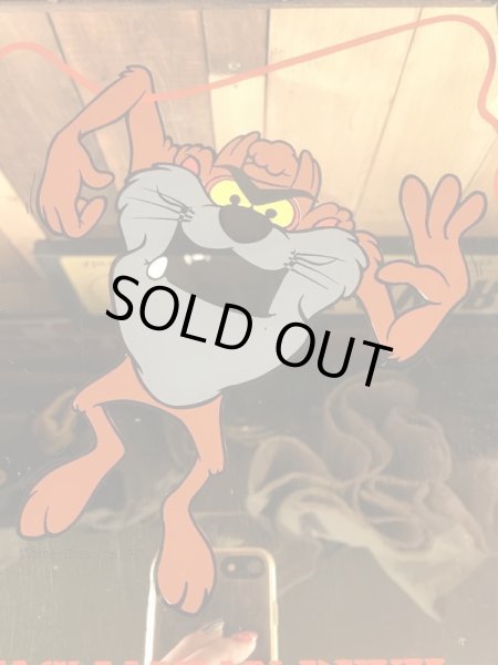 ルーニーテューンズのタスマニアンデビルの80年代ビンテージパブミラー