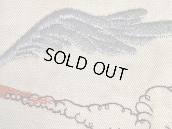 ルーニーテューンズのロードランナーの60〜70年代ビンテージ刺繡ワッペン