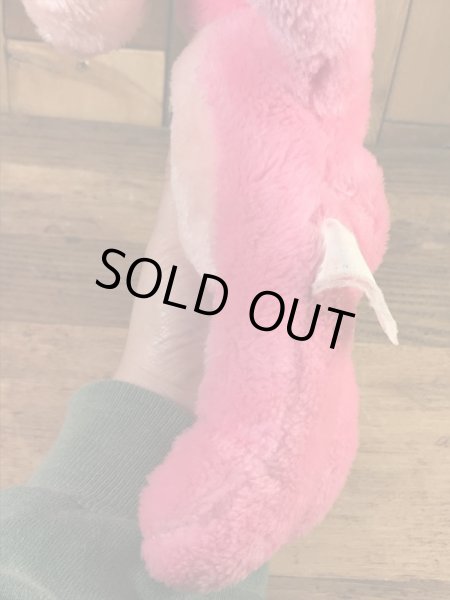 ピンクパンサーのスモールサイズの80年代ビンテージ縫いぐるみ