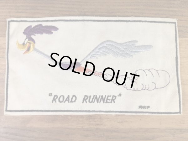ルーニーテューンズのロードランナーの60〜70’sヴィンテージ刺繡パッチ