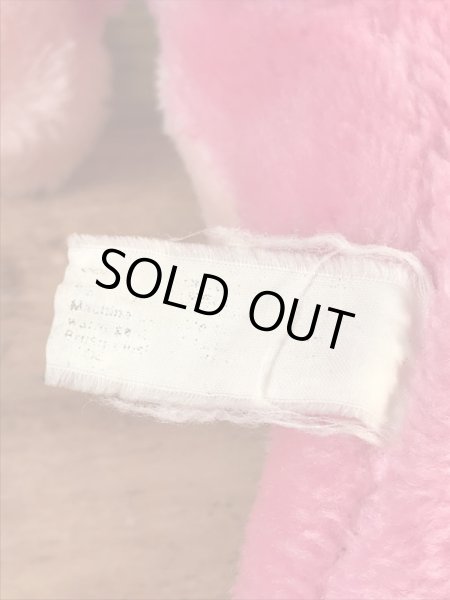 ピンクパンサーのスモールサイズの80年代ビンテージ縫いぐるみ