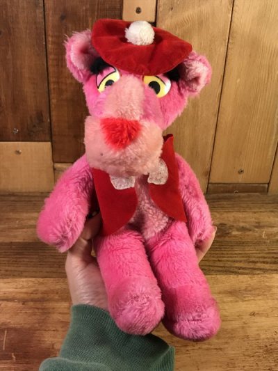 画像3: Pink Panther “Beret” Small Plush Doll　ピンクパンサー　ビンテージ　プラッシュドール　縫いぐるみ　80年代