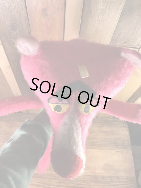 ピンクパンサーの大き目サイズの70年代ビンテージ縫いぐるみ