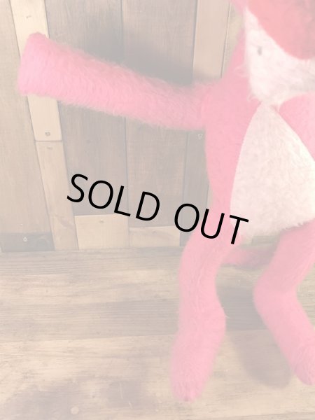 ピンクパンサーの大き目サイズの70年代ビンテージ縫いぐるみ