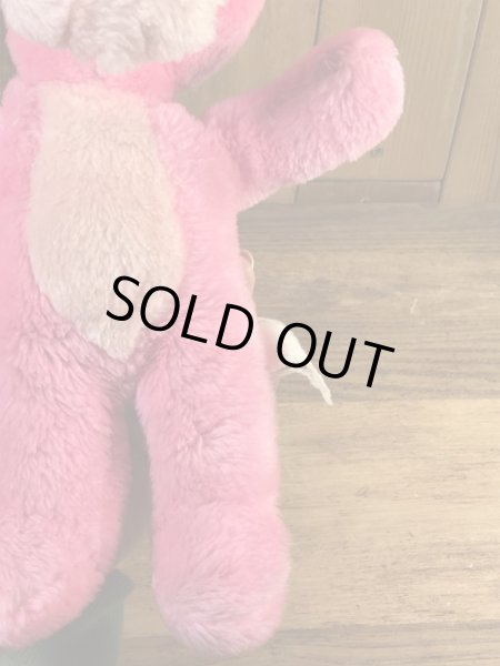 ピンクパンサーのスモールサイズの80年代ビンテージ縫いぐるみ