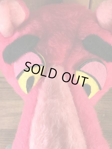 ピンクパンサーの大き目サイズの80’sヴィンテージプラッシュドール