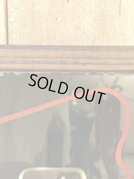 ルーニーテューンズのタスマニアンデビルの80’sヴィンテージ壁掛けミラー