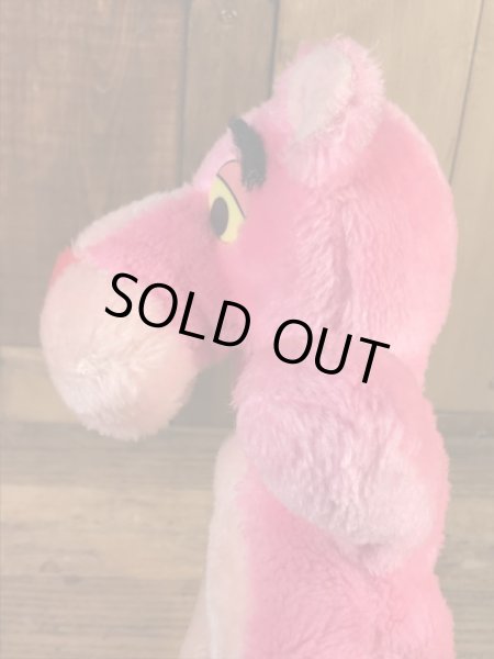 ピンクパンサーのスモールサイズの80’sヴィンテージプラッシュドール