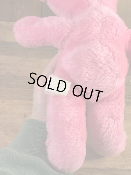 ピンクパンサーのスモールサイズの80年代ビンテージ縫いぐるみ