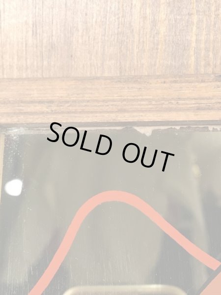 ルーニーテューンズのタスマニアンデビルの80年代ビンテージパブミラー