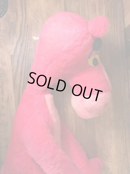 ピンクパンサーの大き目サイズの80年代ビンテージぬいぐるみ