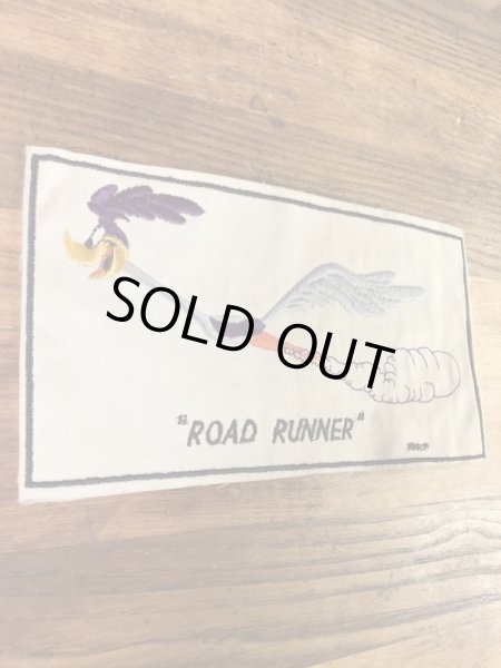 ルーニーテューンズのロードランナーの60〜70年代ビンテージ刺繡ワッペン