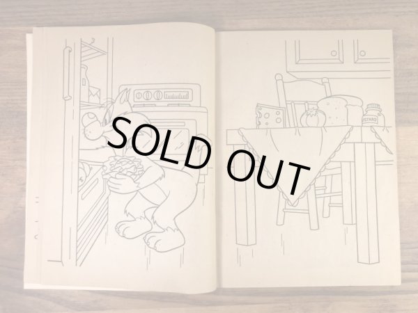 ルーニーテューンズのトゥイーティーとシルベスターの80年代ビンテージ塗り絵