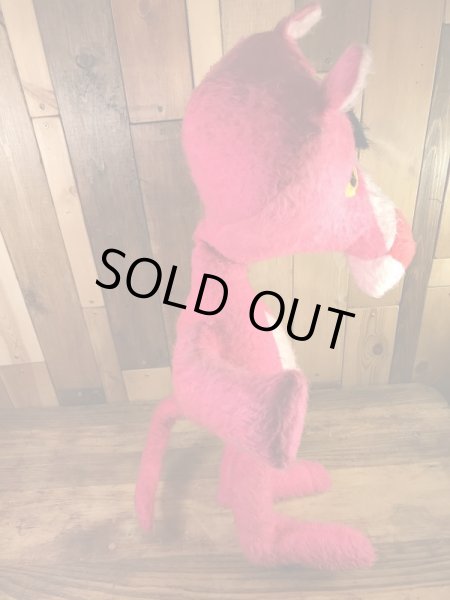 ピンクパンサーの大き目サイズの70年代ビンテージ縫いぐるみ