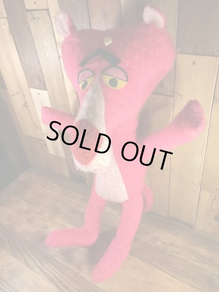 ピンクパンサーの大き目サイズの70’sヴィンテージプラッシュドール