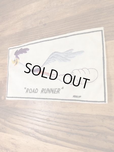 ルーニーテューンズのロードランナーの60〜70’sヴィンテージ刺繡パッチ