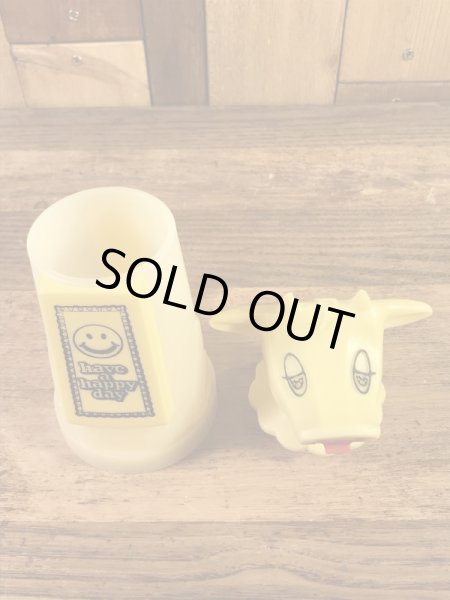 スマイルが描かれた60〜70年代ビンテージモウカウクリーマー