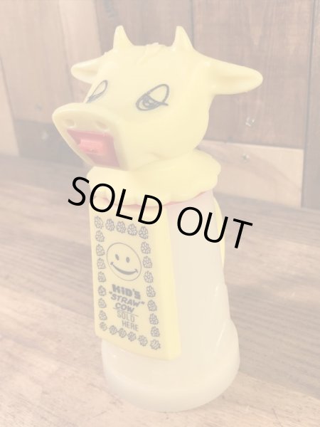 スマイルフェイスとメッセージが描かれた60〜70’sヴィンテージモーカウクリーマー