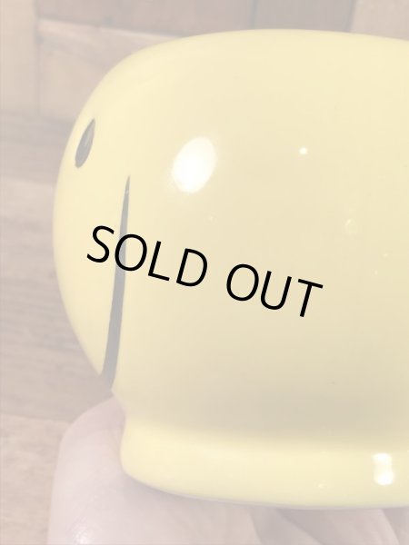 スマイルの陶器製の90年代〜ビンテージマグカップ