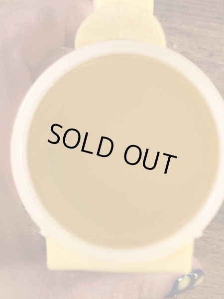 スマイルフェイスとHave A Happy Dayが描かれた60〜70’sヴィンテージモーカウクリーマー