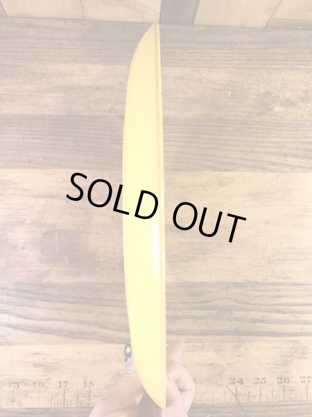 スマイルのプラスチック製の70年代ビンテージお皿