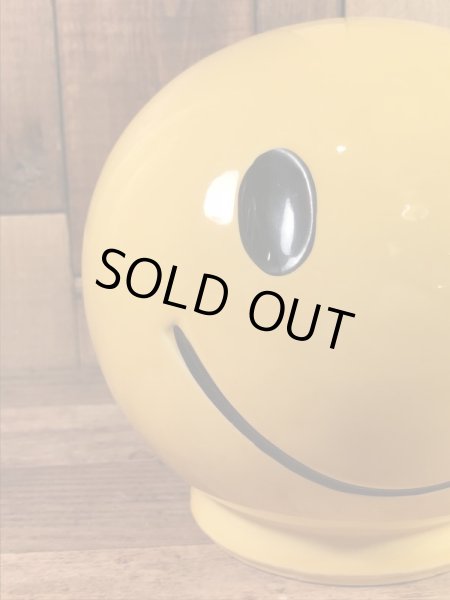 McCoy社製のスマイルフェイスの70’sヴィンテージコインバンク