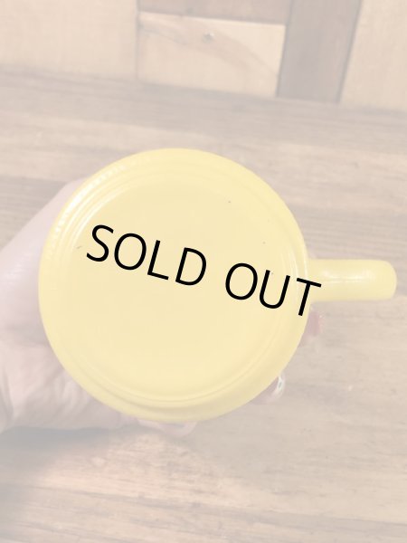 スマイルフェイスとHave A Happy Dayが描かれた70’sヴィンテージヘーゼルアトラスマグ