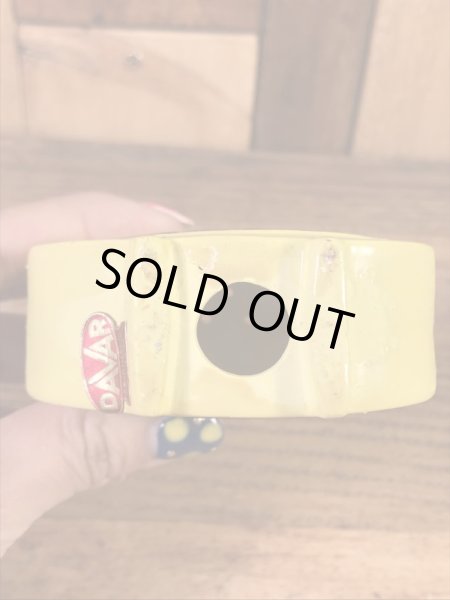 スマイルフェイスのセラミック製の60’sヴィンテージソルト＆ペッパー