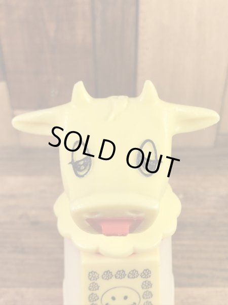 スマイルフェイスとメッセージが描かれた60〜70’sヴィンテージモーカウクリーマー