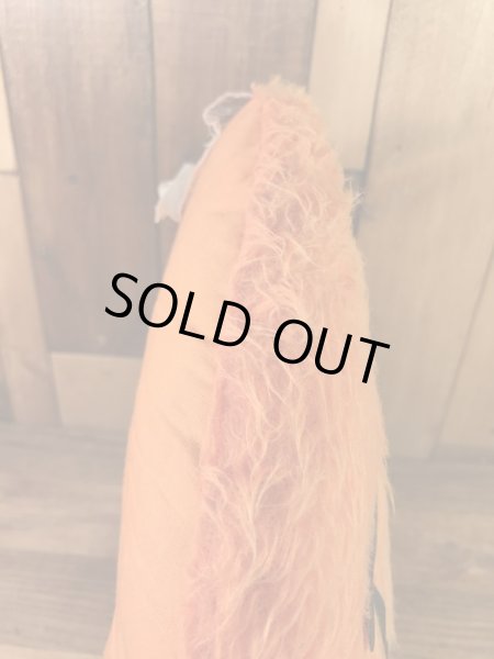 スマイルフェイスの布製の70’sヴィンテージクッション