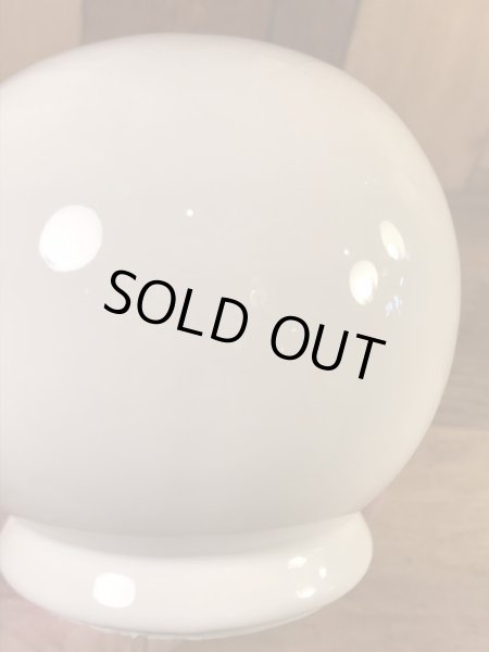 スマイルフェイスのセラミック製の70’sヴィンテージコインバンク